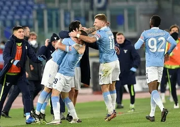 Başkent derbisinde kazanan Lazio!
