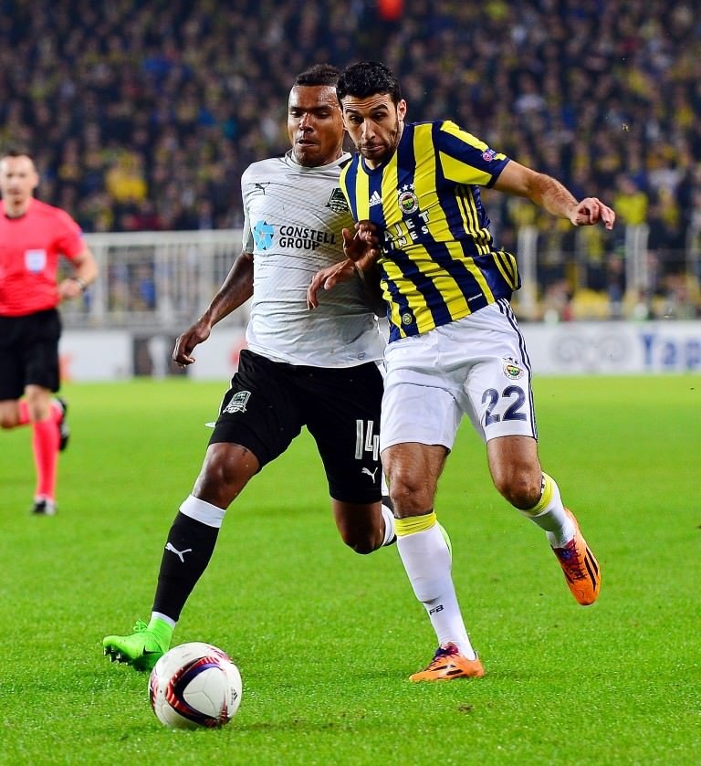 Fenerbahçe-Krasnodar karşılaşmasından kareler