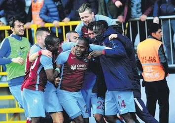 Trabzonspor'da golcüler alev aldı