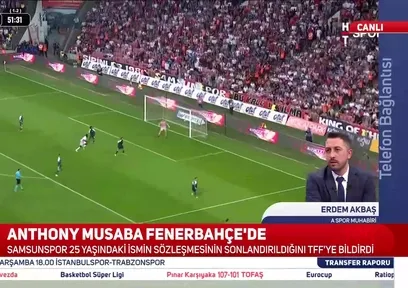 Anthony Musaba Fenerbahçe'de!