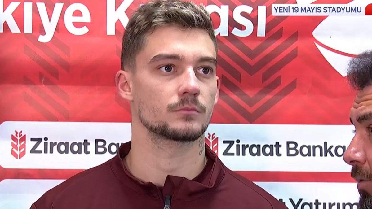 23 Nisan 2026 - Ernest Muçi: Bir iki hafta yürüyemedim bile - Aspor  Ziraat Türkiye Kupası