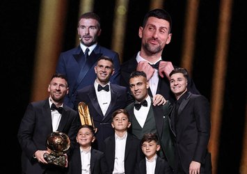 Ballon d'OR'da yıldızlar geçidi!