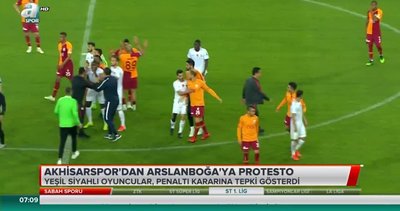 Akhisarspor'dan Suat Arslanboğa'ya protesto