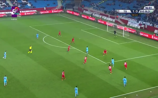 Trabzonspor 2-0 Sivas Belediyespor