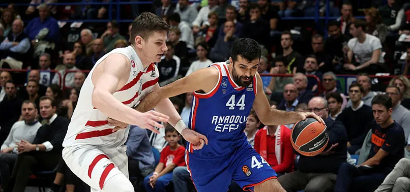 Anadolu Efes deplasmanda Olimpia Milan'a 81-80 mağlup oldu