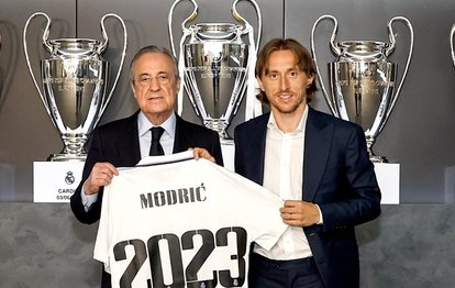 Real Madrid yıldız oyuncusu Luka Modric’le sözleşme uzattı