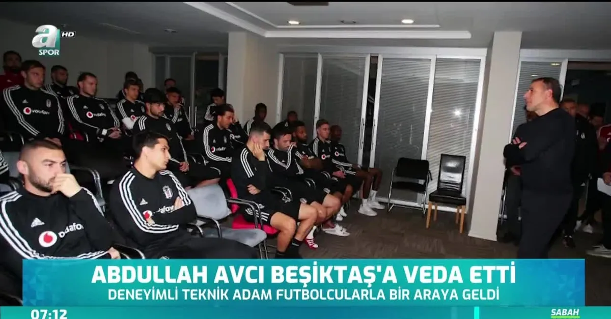 Abdullah Avcı Beşiktaş'a veda etti