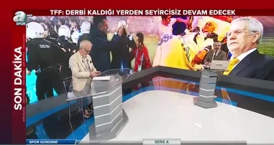 TFF olaylı derbi kararını açıkladı