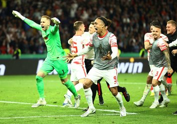 Almanya Kupası'nda zafer Leipzig'in
