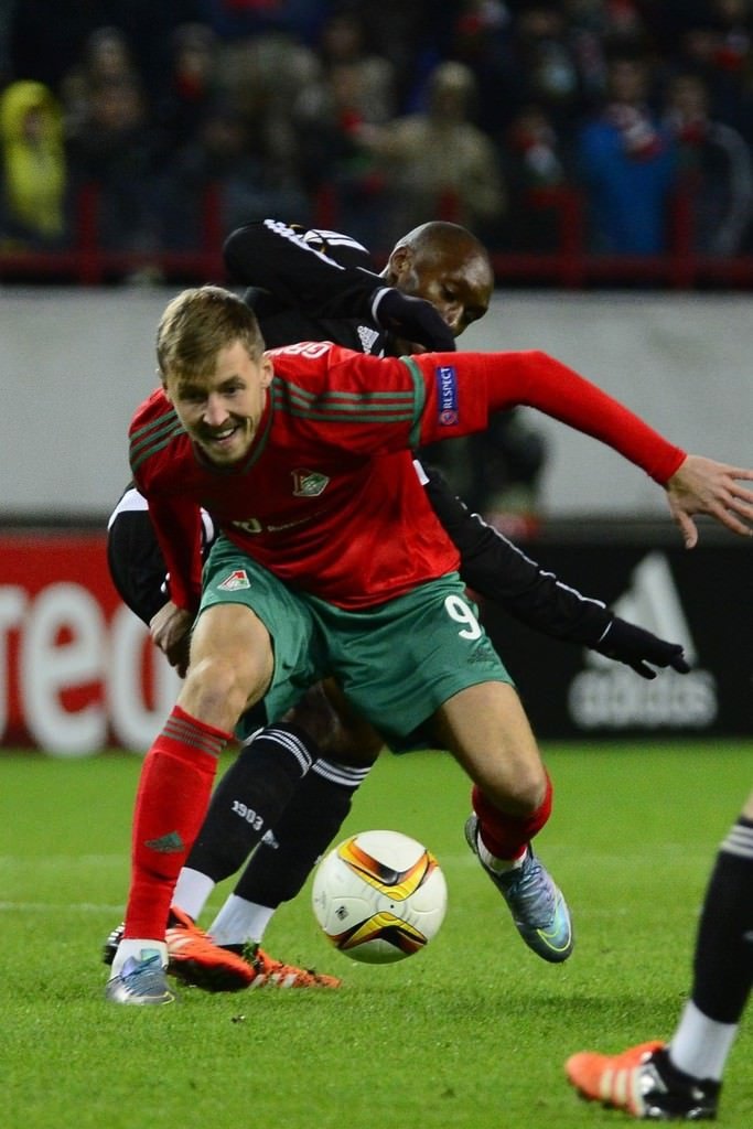 Lokomotiv Moskova - Beşiktaş maçından kareler