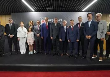 Beşiktaş’ta bayramlaşma töreni