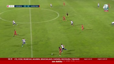 GOL | Karabükspor 0-1 Karşıyaka