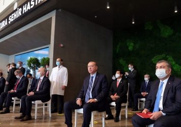 Başkan Erdoğan ve Japonya Başbakanı Abe açılışı yaptı!
