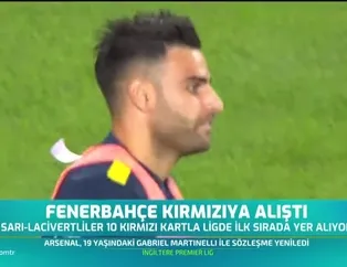 Fenerbahçe kırmızıya alıştı