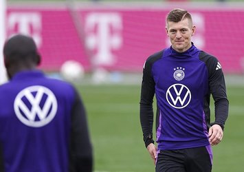 Kroos 3 yıl sonra milli takımda!