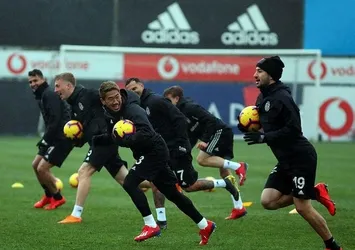 Beşiktaş'ta Göztepe maçı hazırlıkları