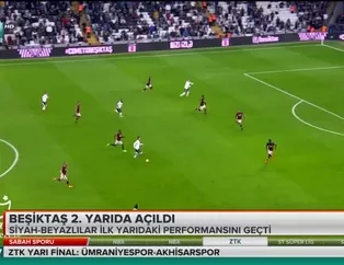Beşiktaş 2. yarıda açıldı