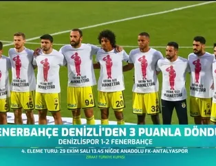 Fenerbahçe Denizli'den 3 puanla döndü