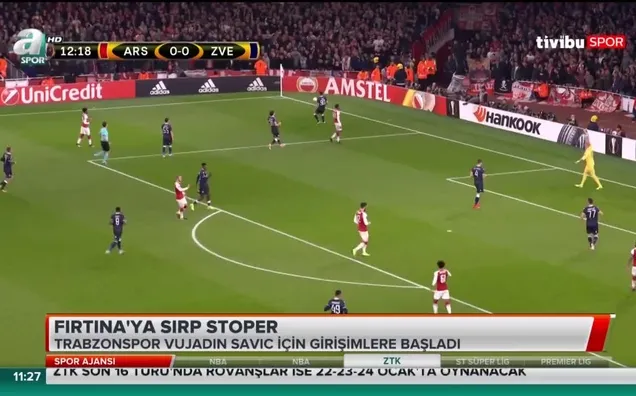 Fırtına'ya Sırp stoper