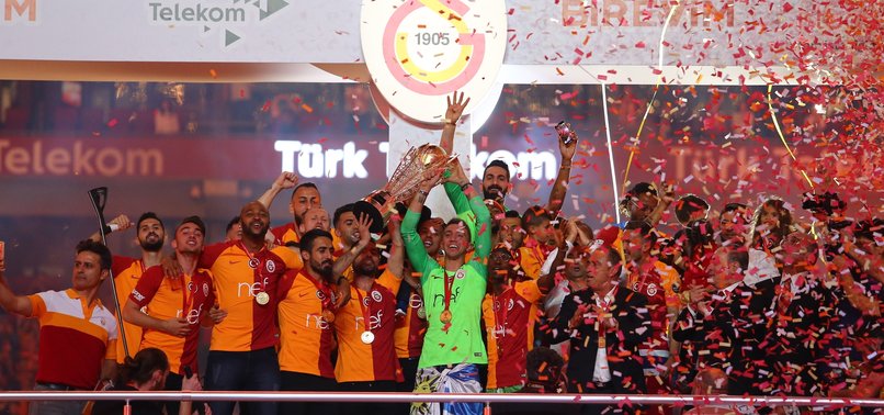 Galatasaray Şampiyonluk kupasına kavuştu