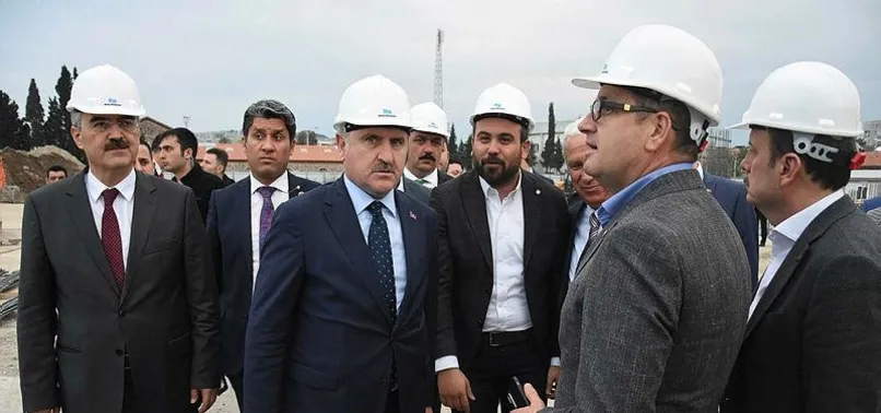 Bakan Bak'tan Alsancak Stadı'na ziyaret