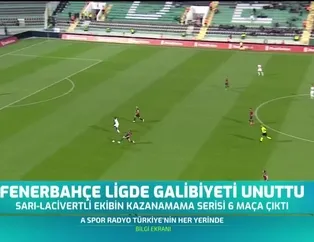 Fenerbahçe ligde galibiyeti unuttu