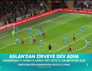 Aslan'dan zirveye dev adım