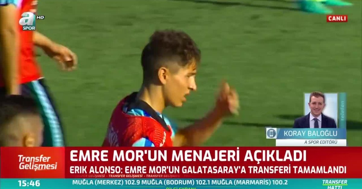 Emre Mor'un menajerinden flaş açıklama