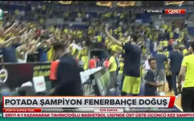 Potada şampiyon Fenerbahçe Doğuş