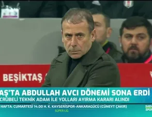 Beşiktaş'ta Abdullah Avcı dönemi sona erdi