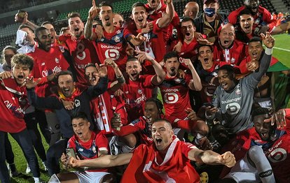 Son dakika spor haberleri: Lille’de şampiyonluk kutlamalarında Burak Yılmaz’a büyük ilgi!