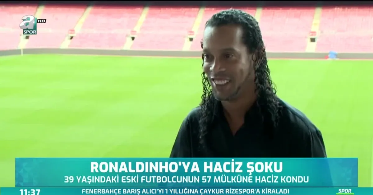 Ronaldinho'ya haciz şoku