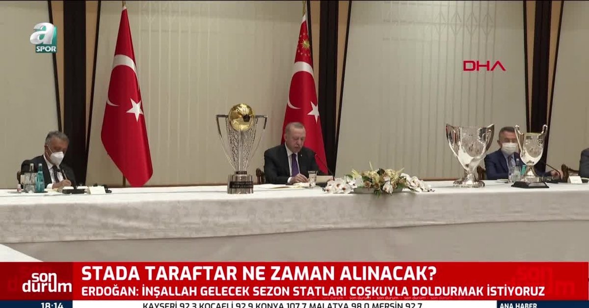 Başkan Recep Tayyip Erdoğan'dan taraftar müjdesi!