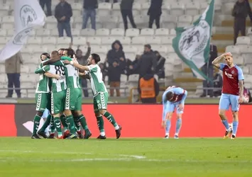 Atiker Konyaspor, Trabzonspor'u tek golle geçti