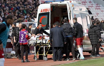 EMS Yapı Sivasspor’da Bartuğ Elmaz şoku! Hastaneye kaldırıldı