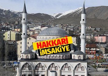 HAKKARİ İMSAKİYE