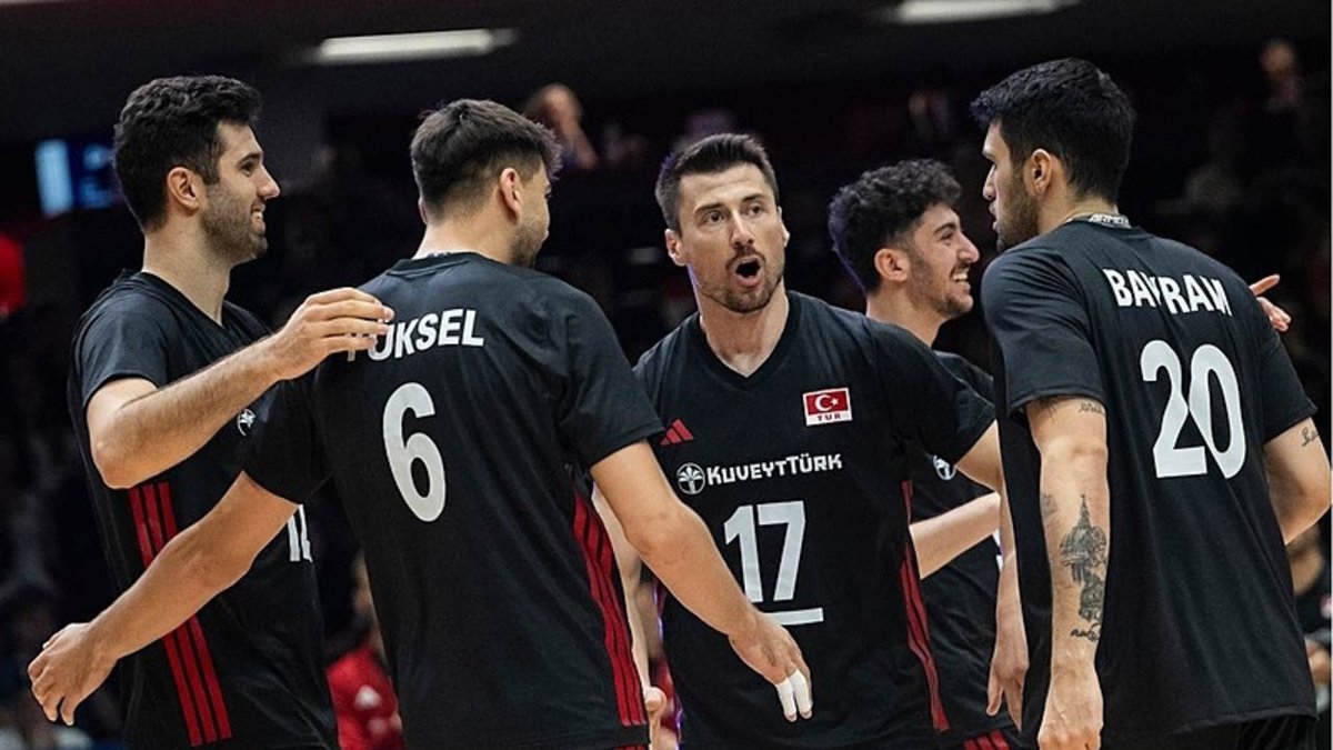 A Milli Erkek Voleybol Takımı, Çin'e set vermedi!