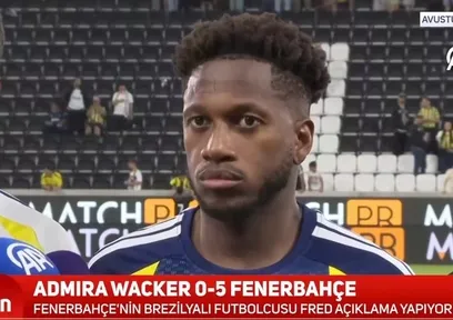 Fred: İsmail Kartal harika bir insan