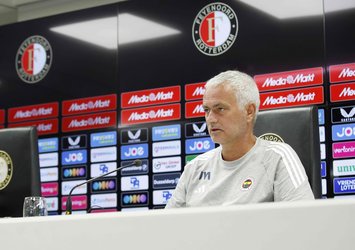F.Bahçe'de Mourinho'dan gündem olan sözler!