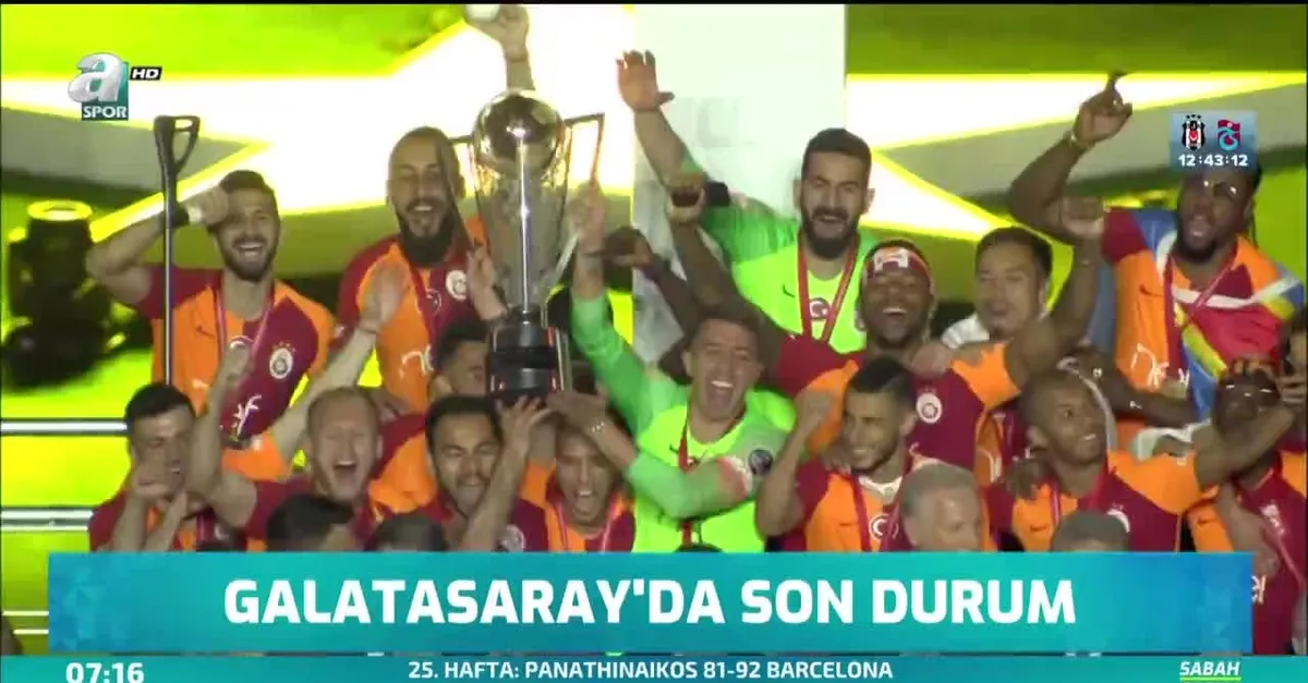 Galatasaray'da son durum