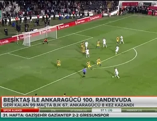 Beşiktaş ile Ankaragücü 100. randevuda