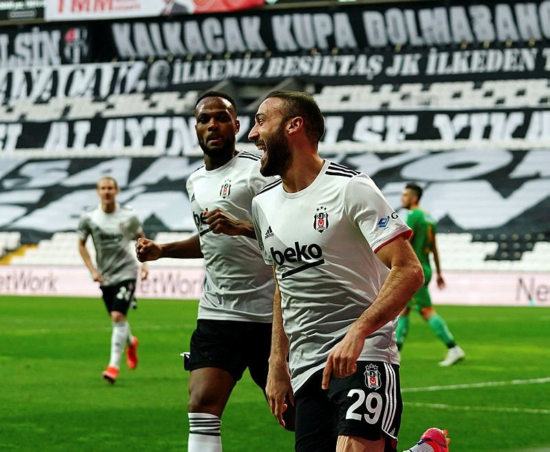 besiktas alanyaspor macinda cenk tosun
