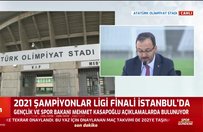 UEFA'nın kararı sonrasında ortak basın toplantısı