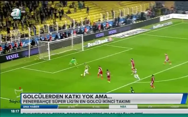 F.Bahçe'de golcü katkısı yok ama...