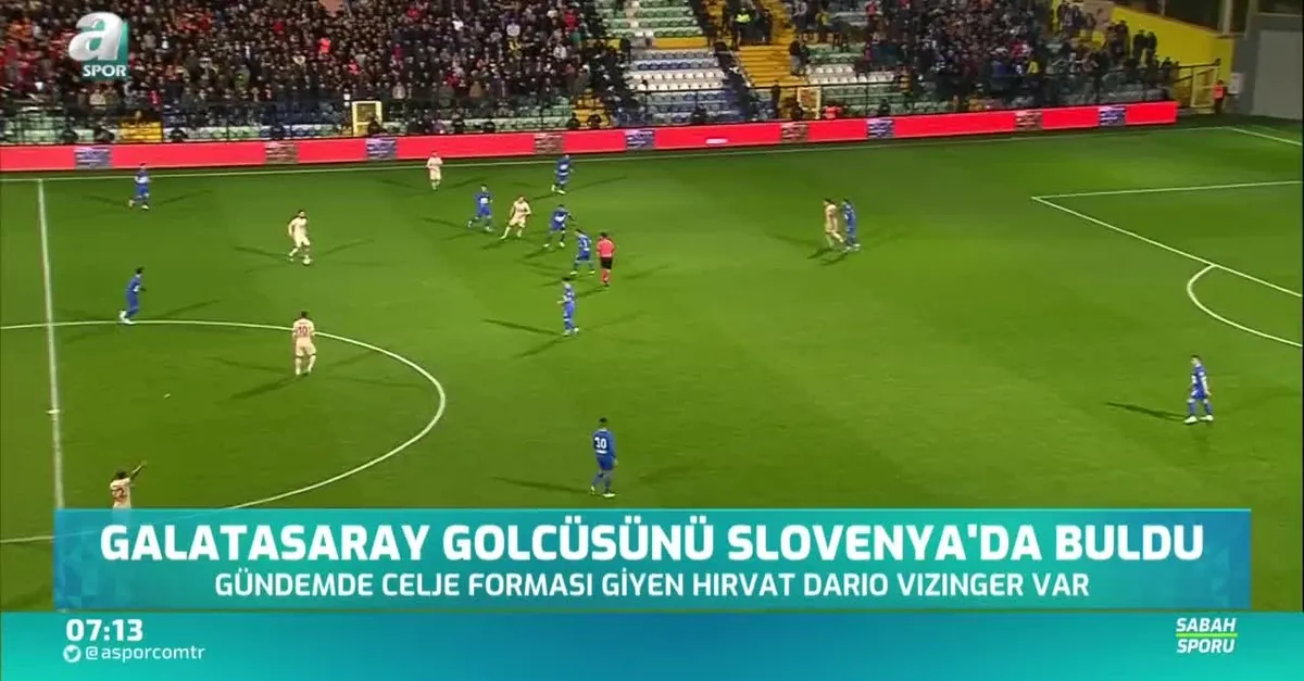 Galatasaray golcüsünü Slovenya'da buldu
