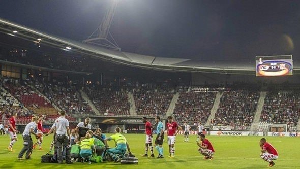 Avupa Ligi maçında yürekler ağza geldi!