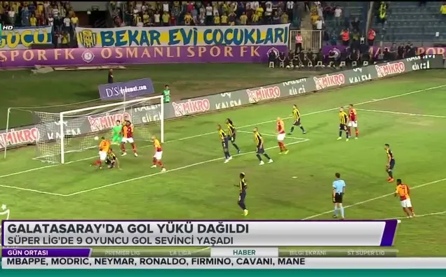 Galatasaray'da gol yükü dağıldı!
