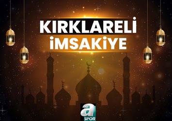 KIRKLARELİ İMSAKİYE