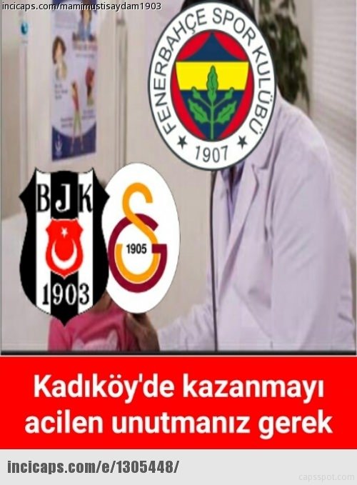 Fenerbahçe Beşiktaş derbisinin capsleri patladı