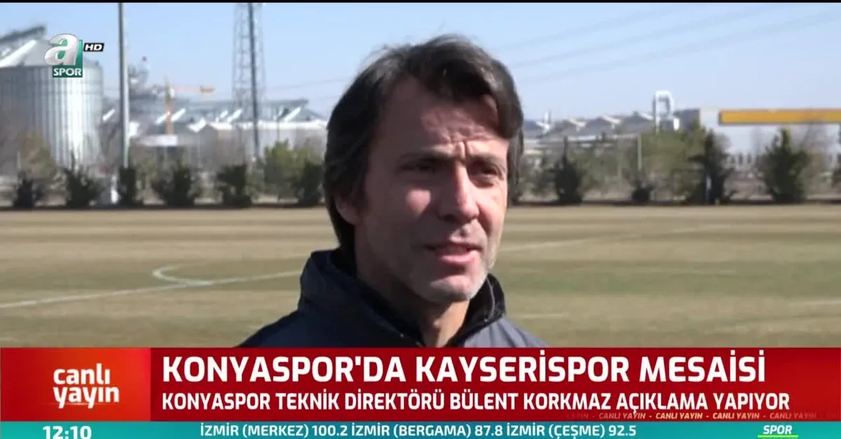 Konyaspor'da Bülent Korkmaz açıklamalarda bulundu